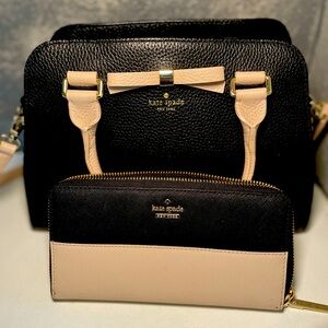 Kate Spade, New York Crossbody bag with matching wallet. NWOT
